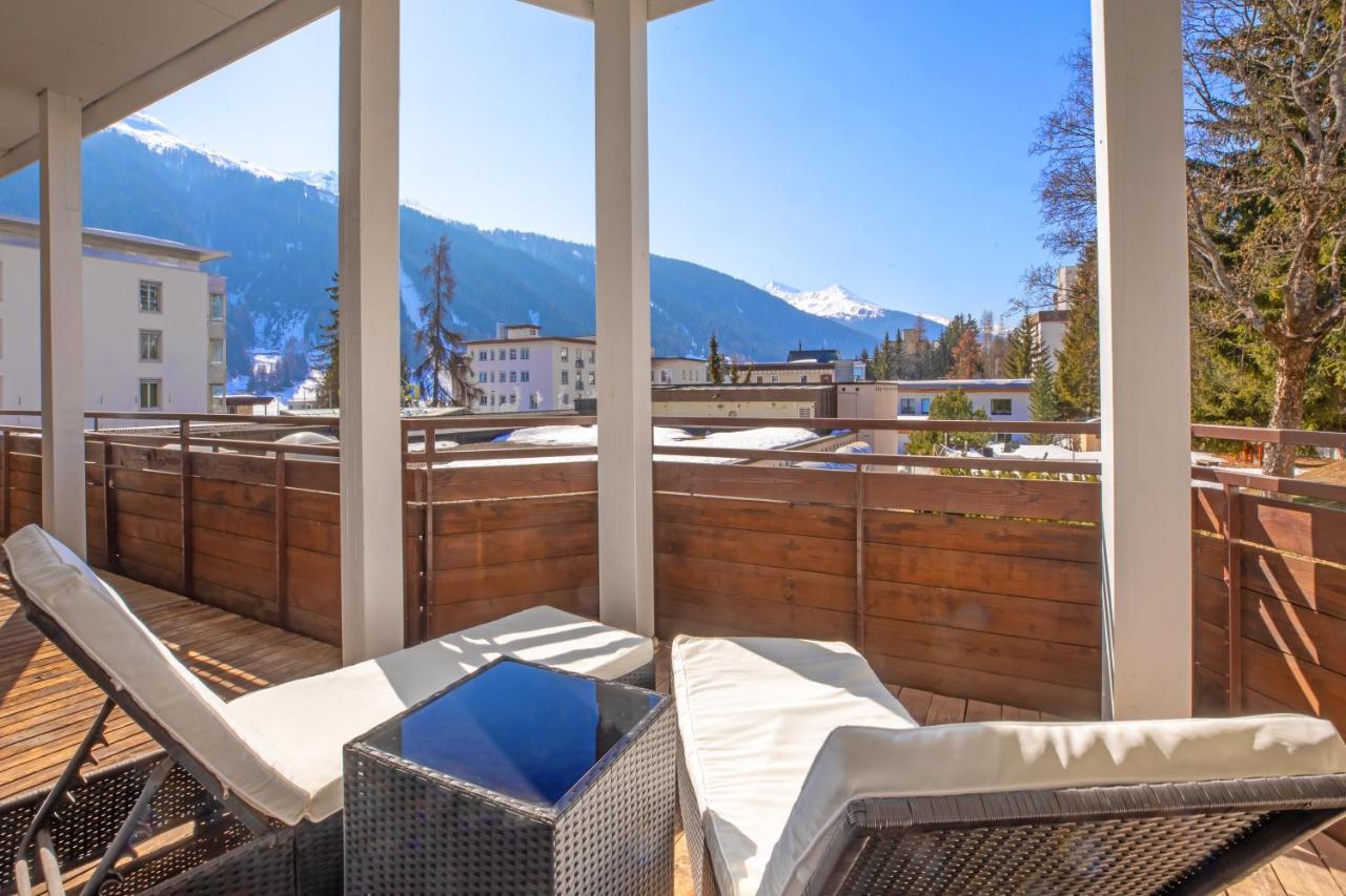 Hotel Europe Davos Bagian luar foto