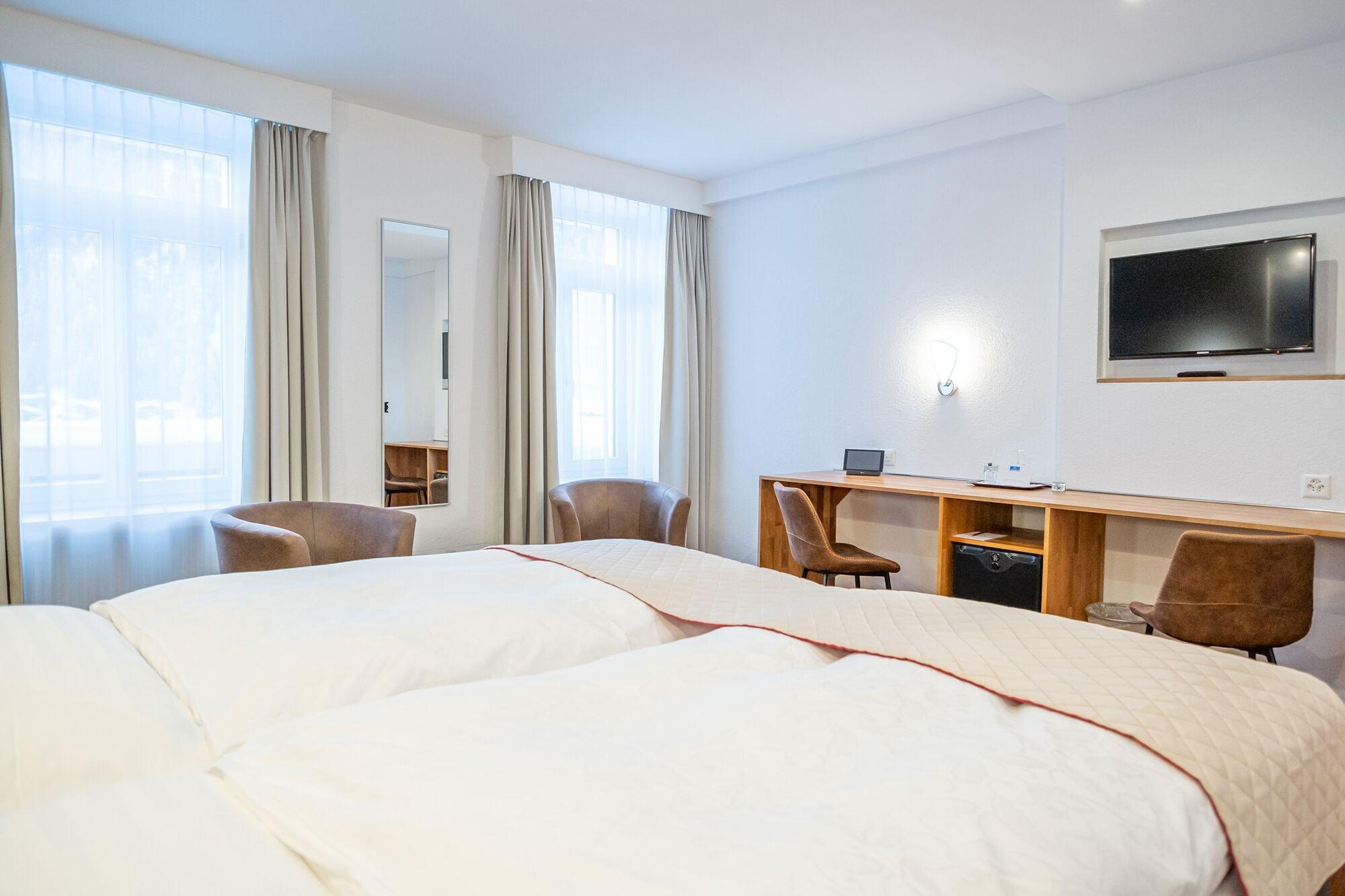 Hotel Europe Davos Bagian luar foto