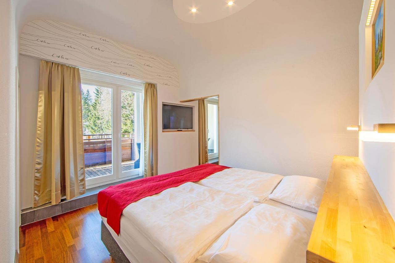 Hotel Europe Davos Bagian luar foto
