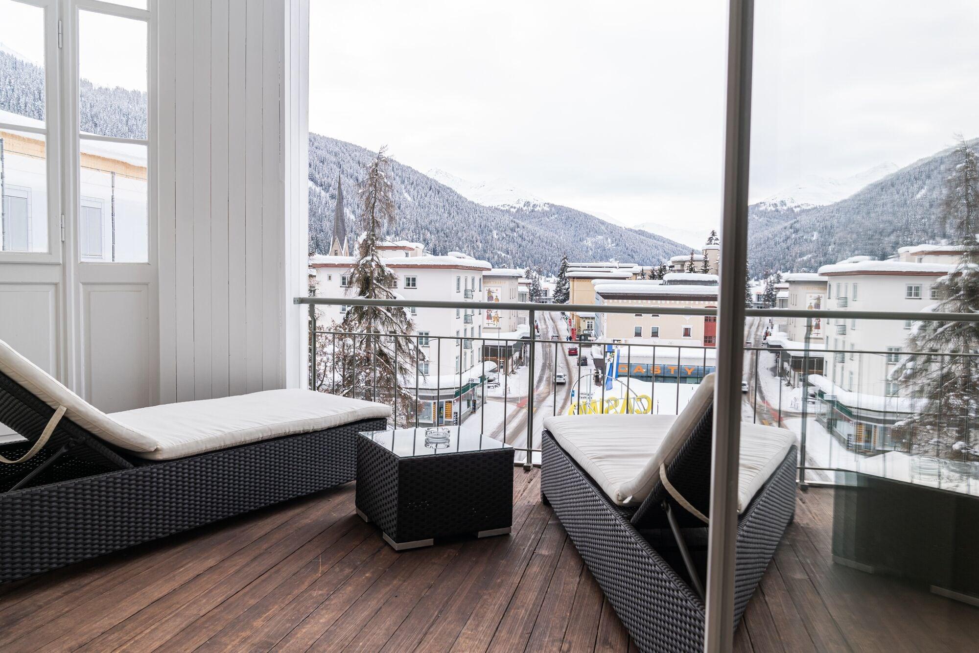 Hotel Europe Davos Bagian luar foto